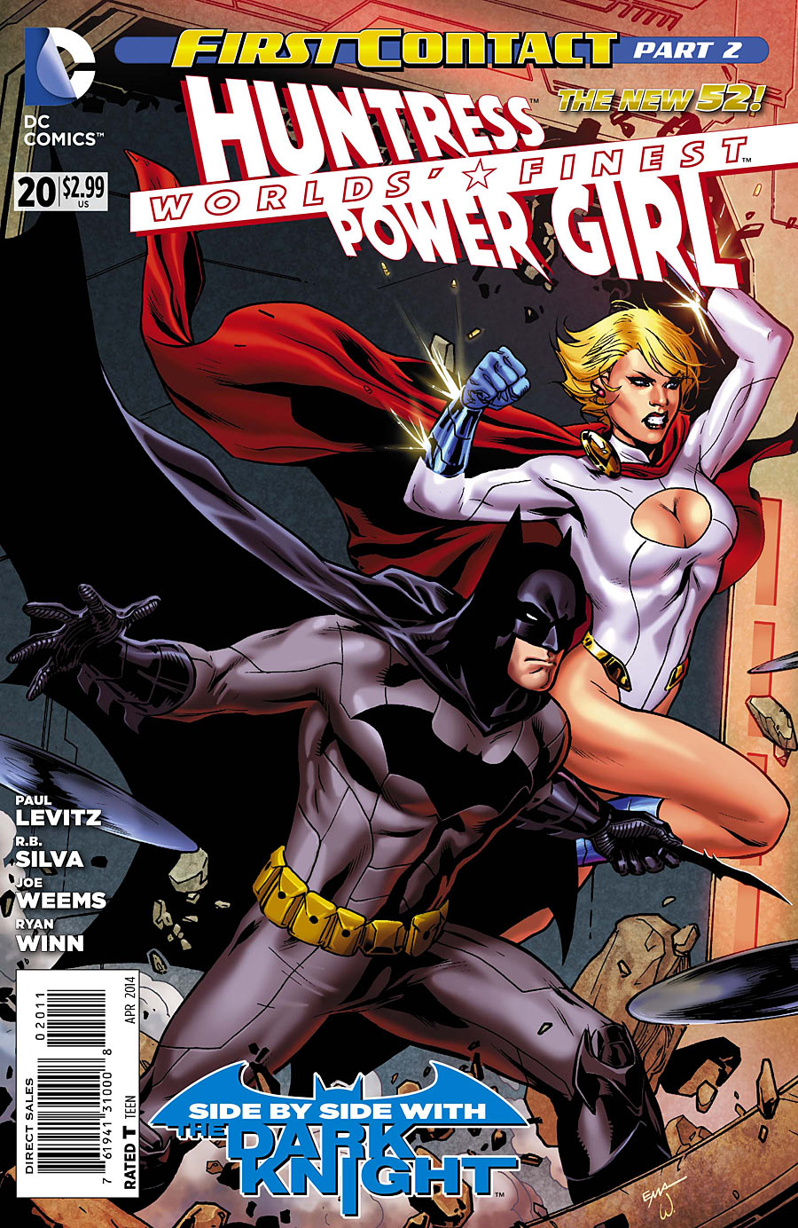 Worlds' Finest (2012) #20 cover