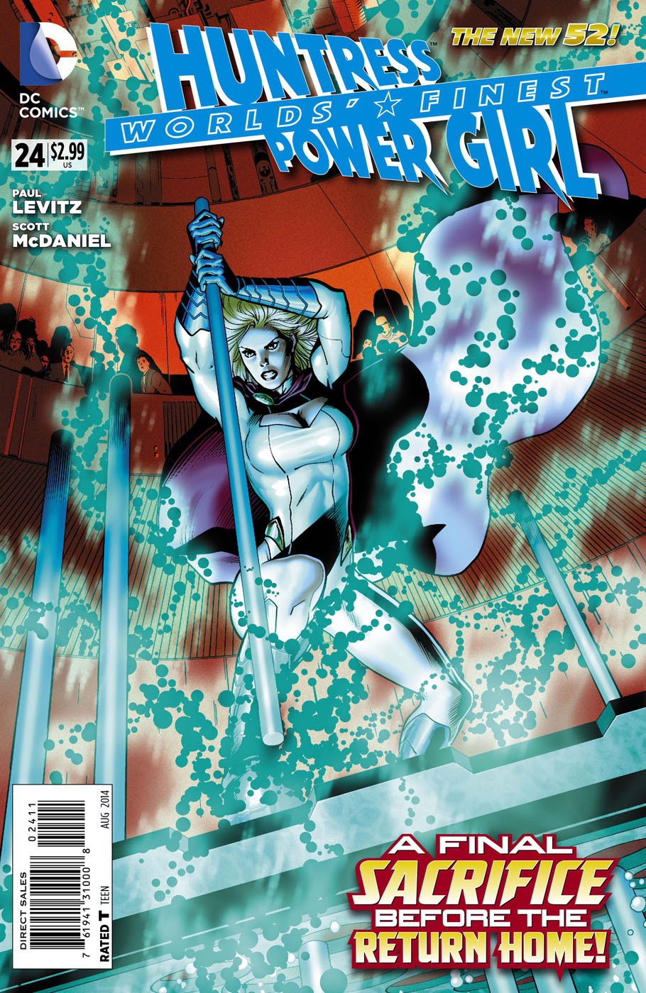 Worlds' Finest (2012) #24 cover