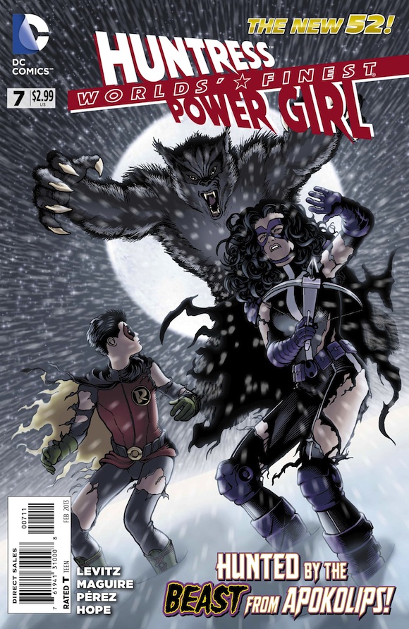 Worlds' Finest (2012) #7 cover