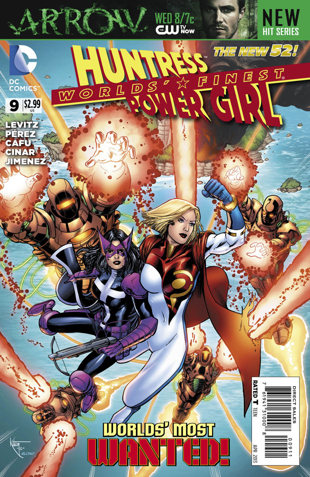 Worlds' Finest (2012) #9 cover