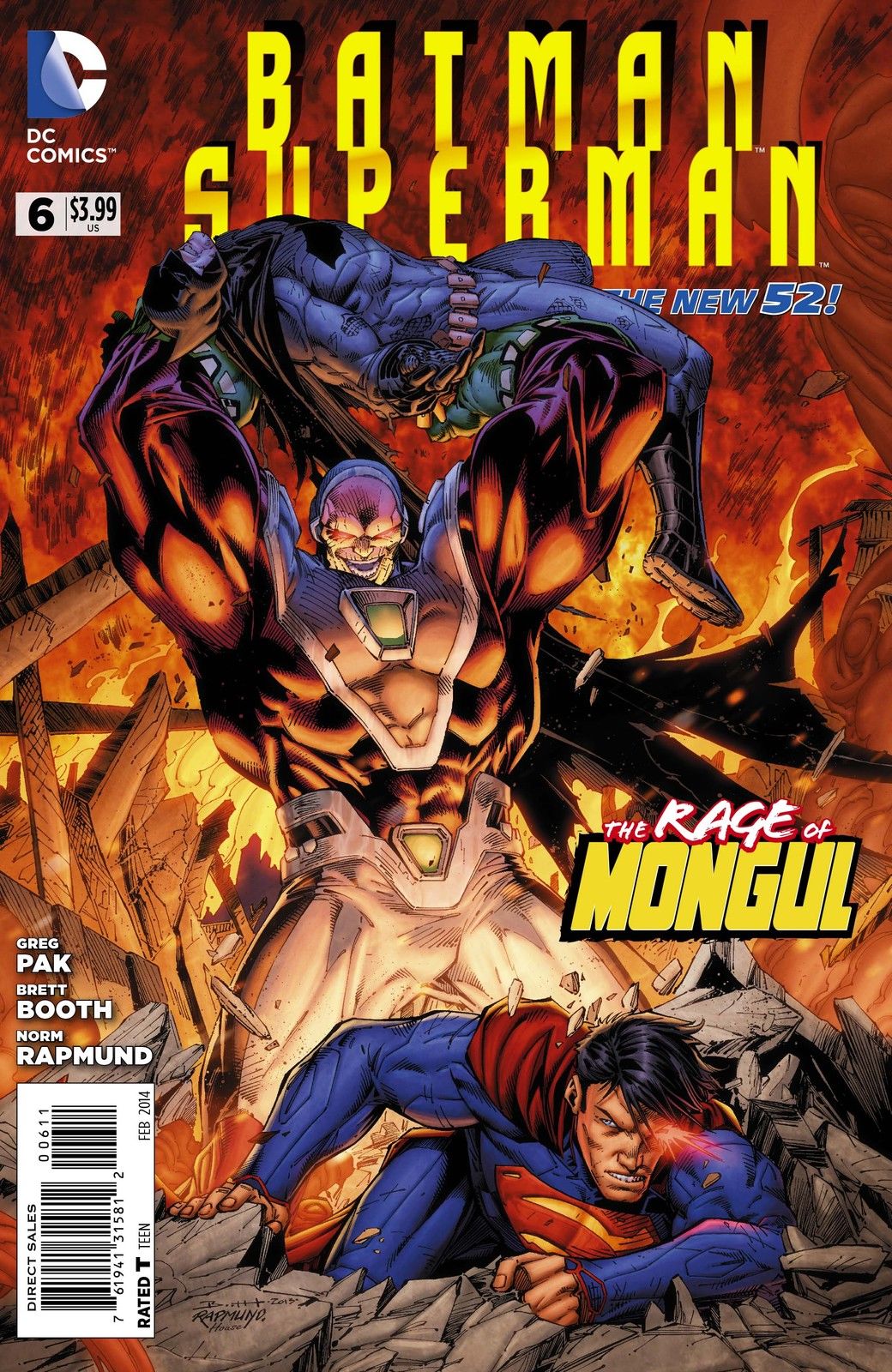 Batman / Superman (2013) #6 cover