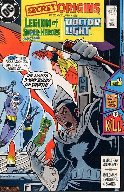 Secret Origins #37 cover