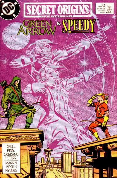 Secret Origins (1986) #38 cover