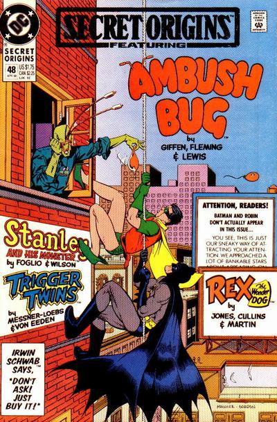 Secret Origins (1986) #48 cover