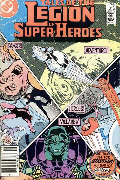 Cover of Tales of the Legion of Super-Heroes #316