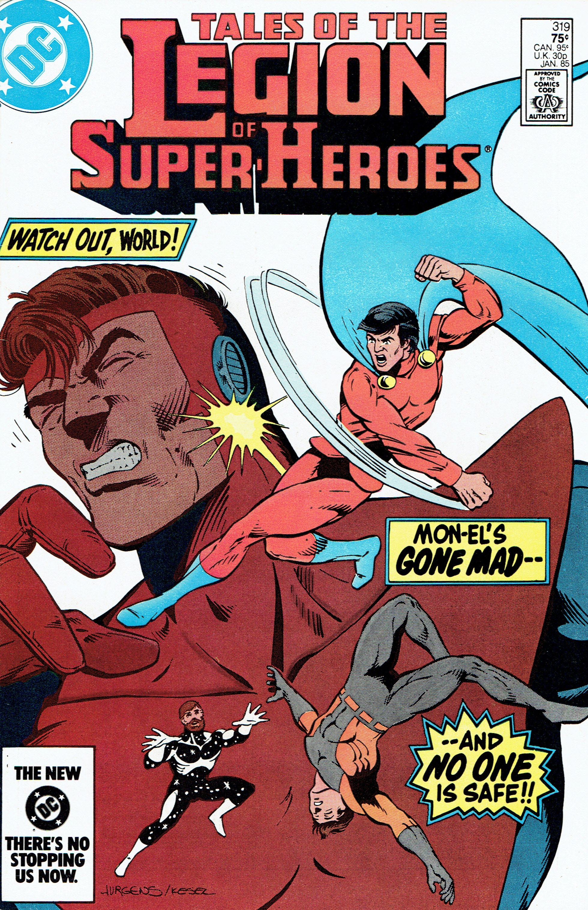 Cover of Tales of the Legion of Super-Heroes #319