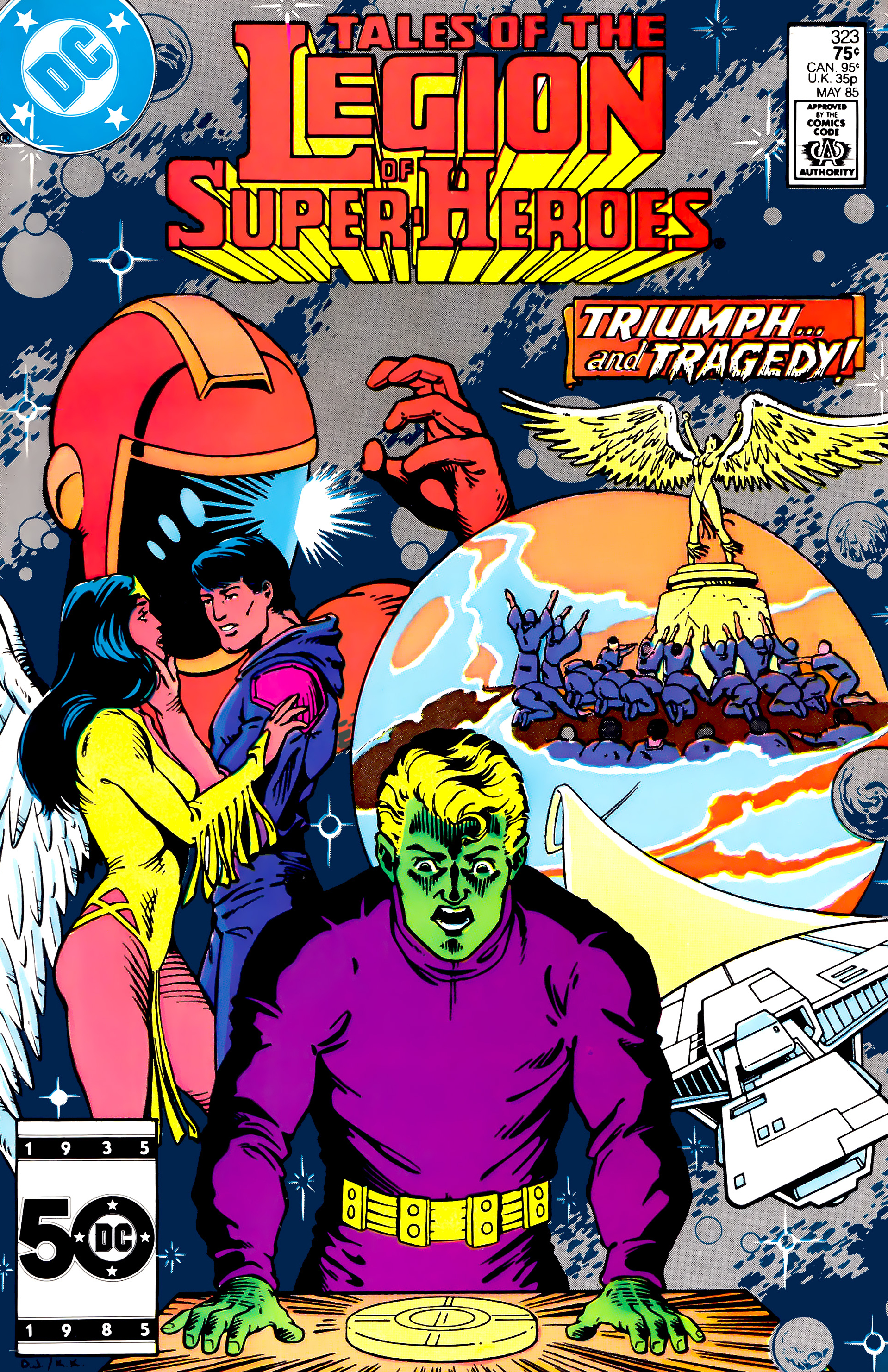 Cover of Tales of the Legion of Super-Heroes #323