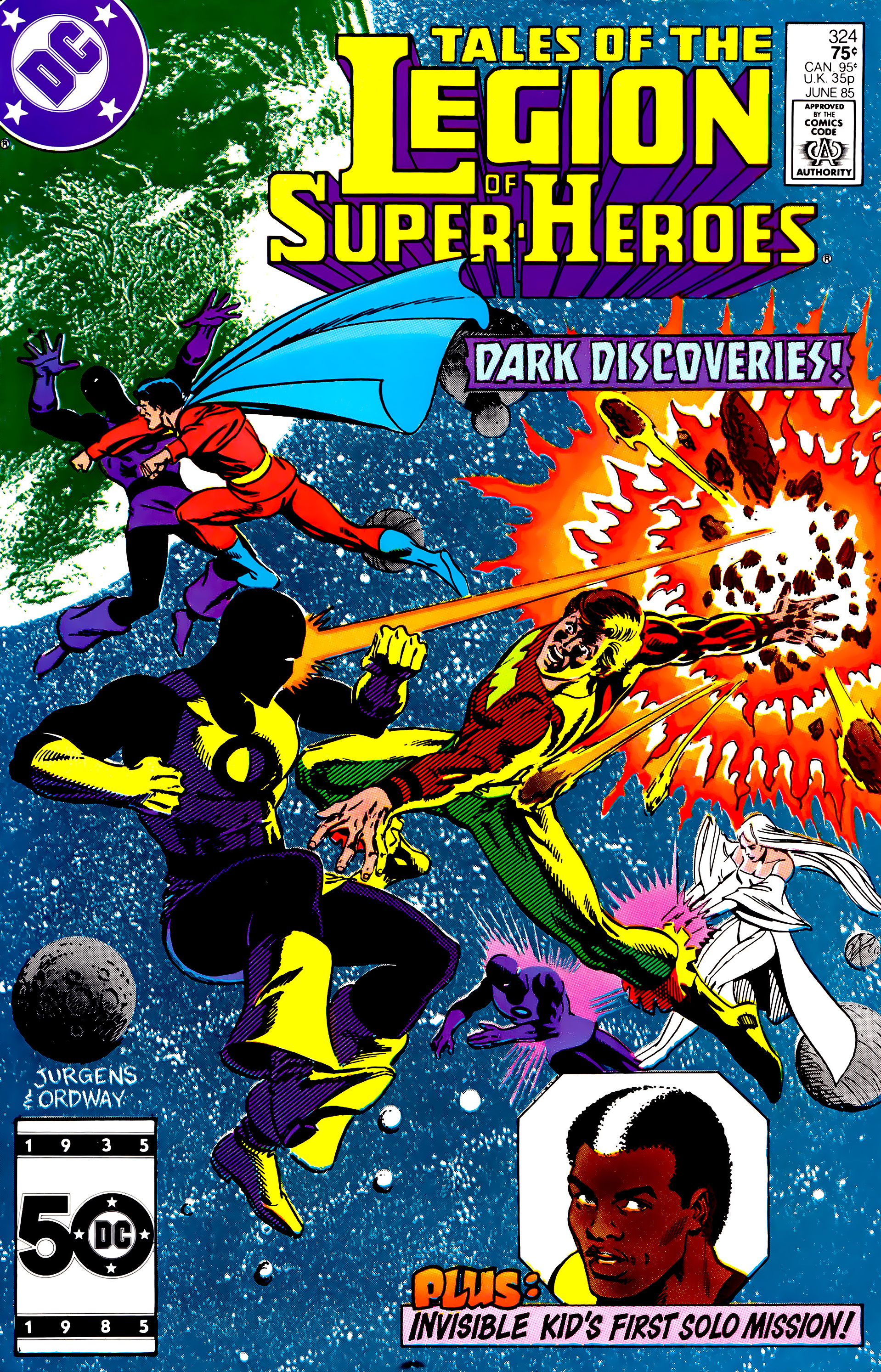 Cover of Tales of the Legion of Super-Heroes #324