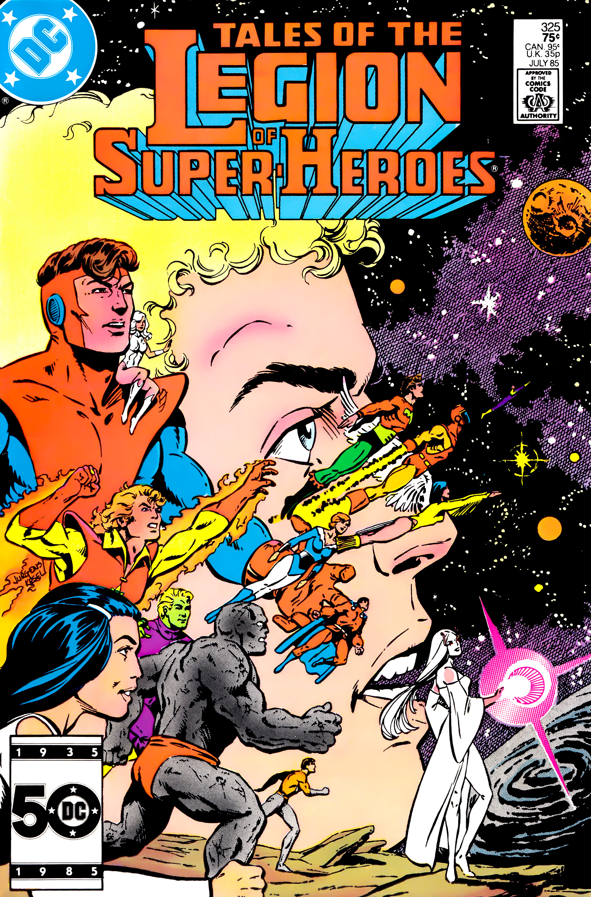 Cover of Tales of the Legion of Super-Heroes #325