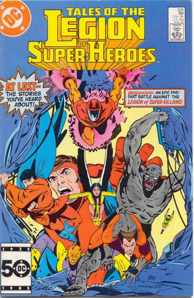 Cover of Tales of the Legion of Super-Heroes #326
