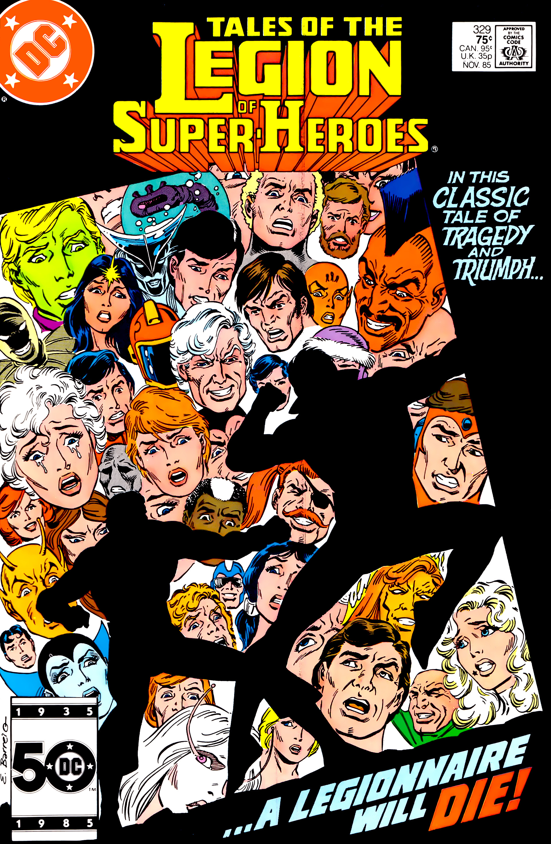Cover of Tales of the Legion of Super-Heroes #329