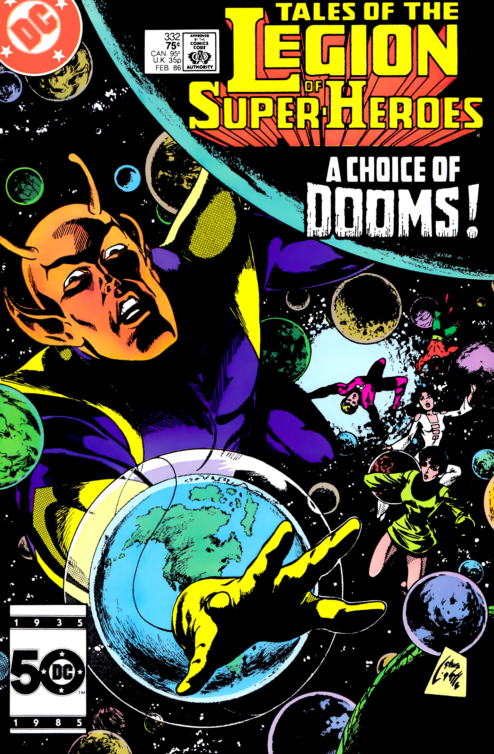 Cover of Tales of the Legion of Super-Heroes #332