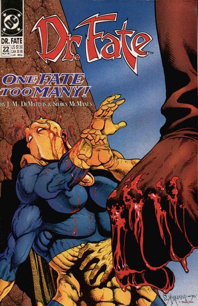 Doctor Fate (1988) #22 cover