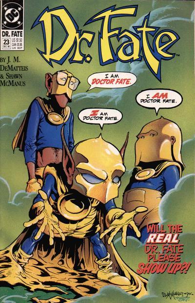 Doctor Fate (1988) #23 cover