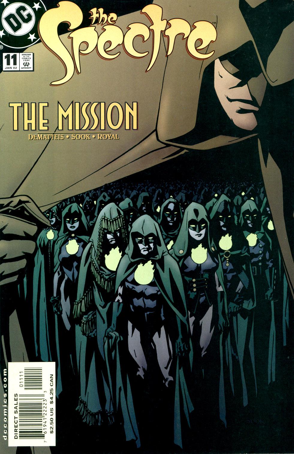 The Spectre (2001) #11 cover
