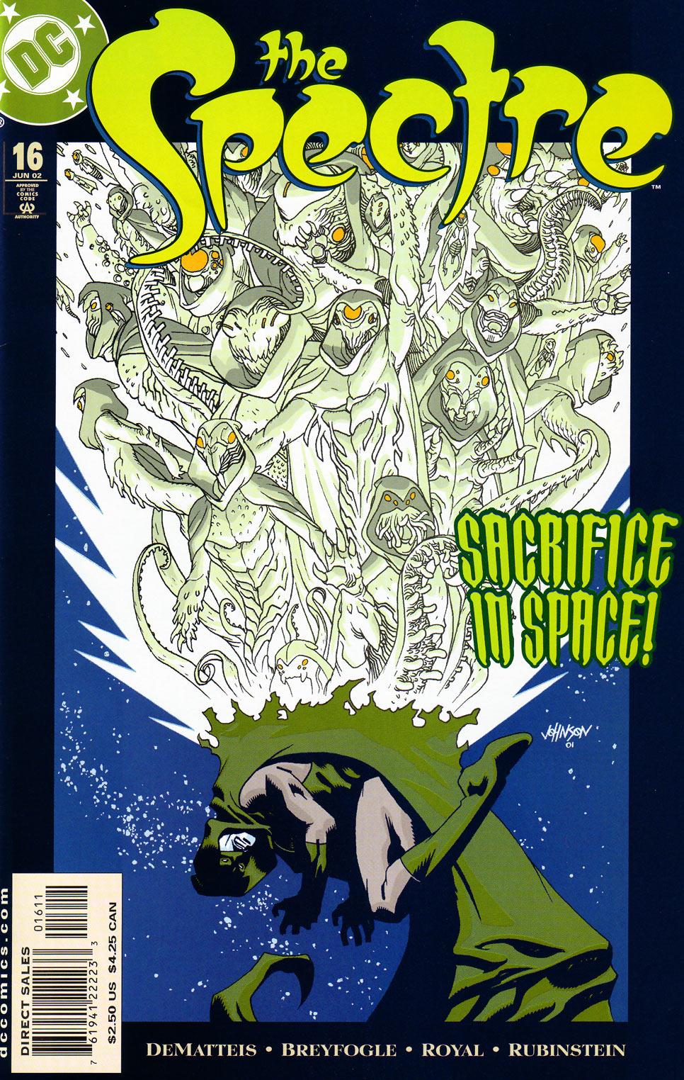 The Spectre (2001) #16 cover