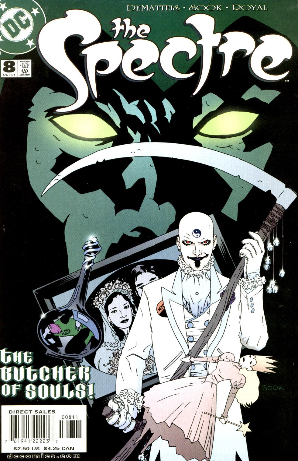 The Spectre (2001) #8 cover
