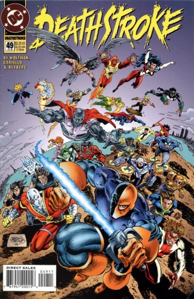 Cover of Deathstroke #49