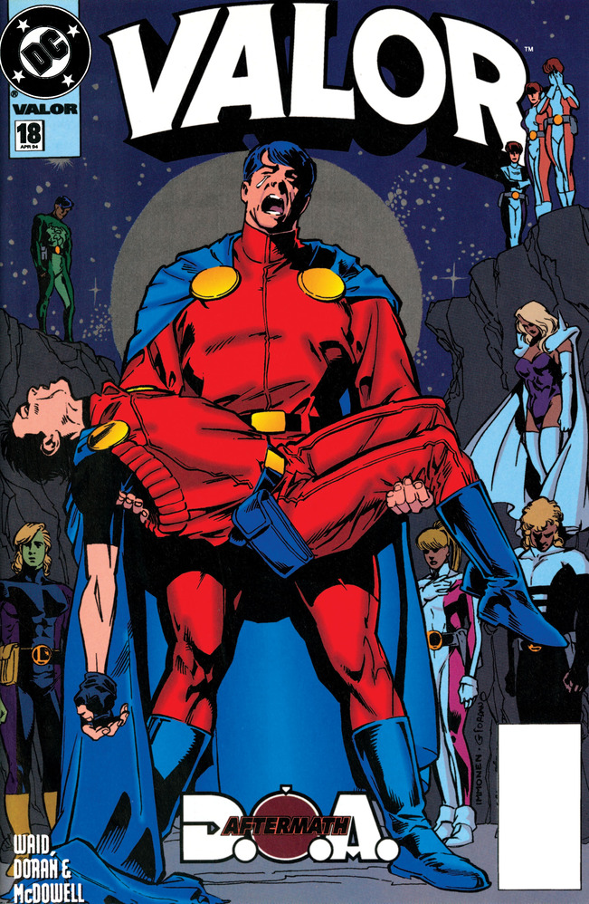 Valor (1992) #18 cover