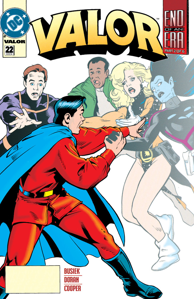 Valor (1992) #22 cover