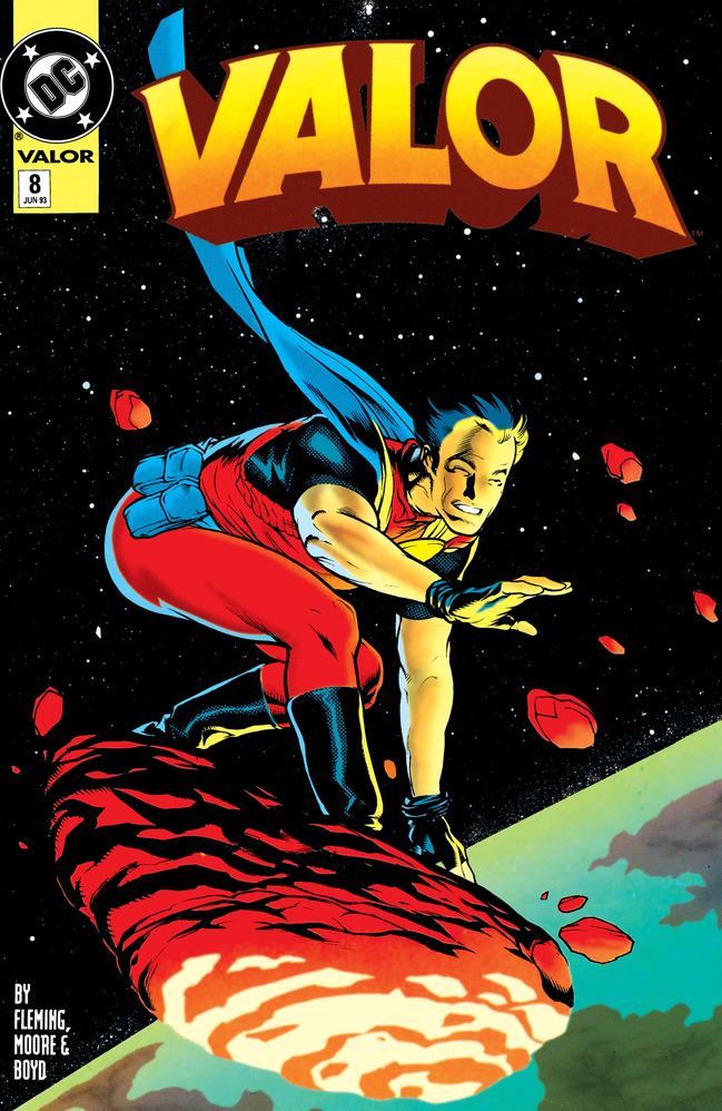 Valor (1992) #8 cover