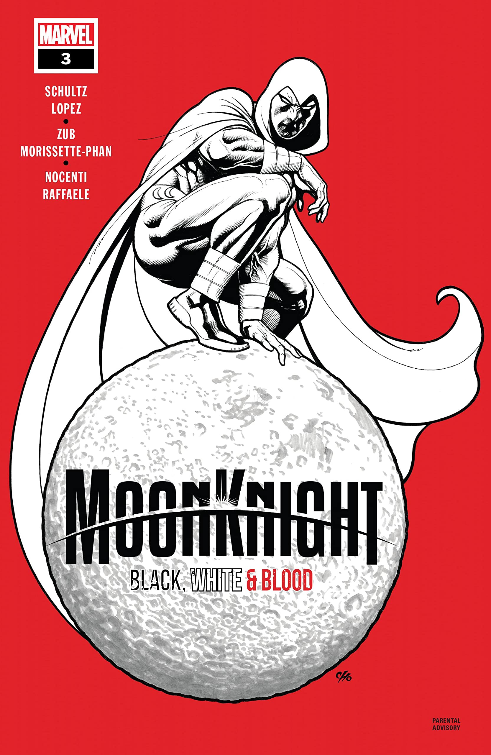 Moon Knight: Black, White & Blood
