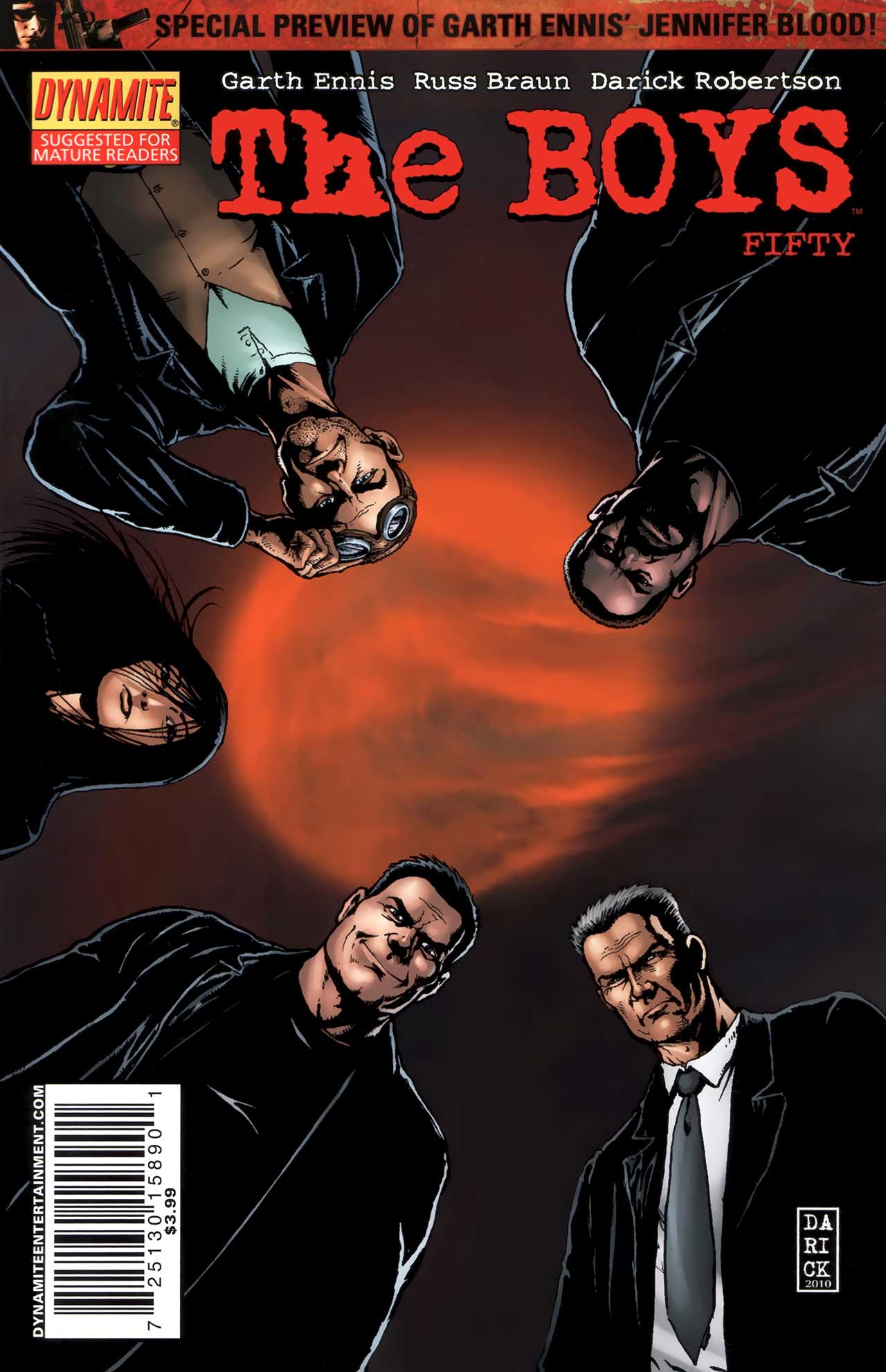 Cover of The Boys #50
