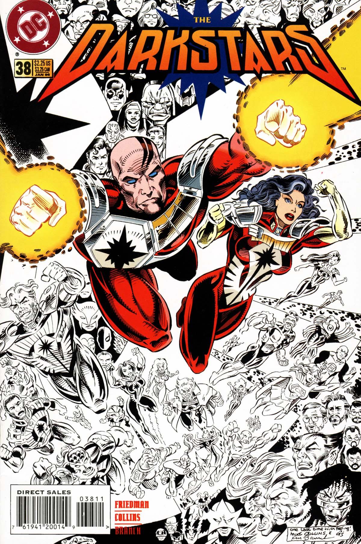 The Darkstars (1992) #38 cover