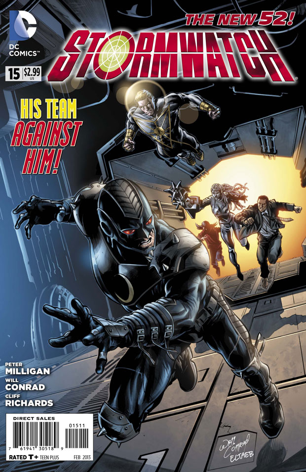 Stormwatch (2011) #15 cover