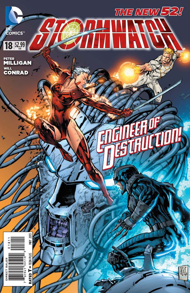 Stormwatch (2011) #18 cover