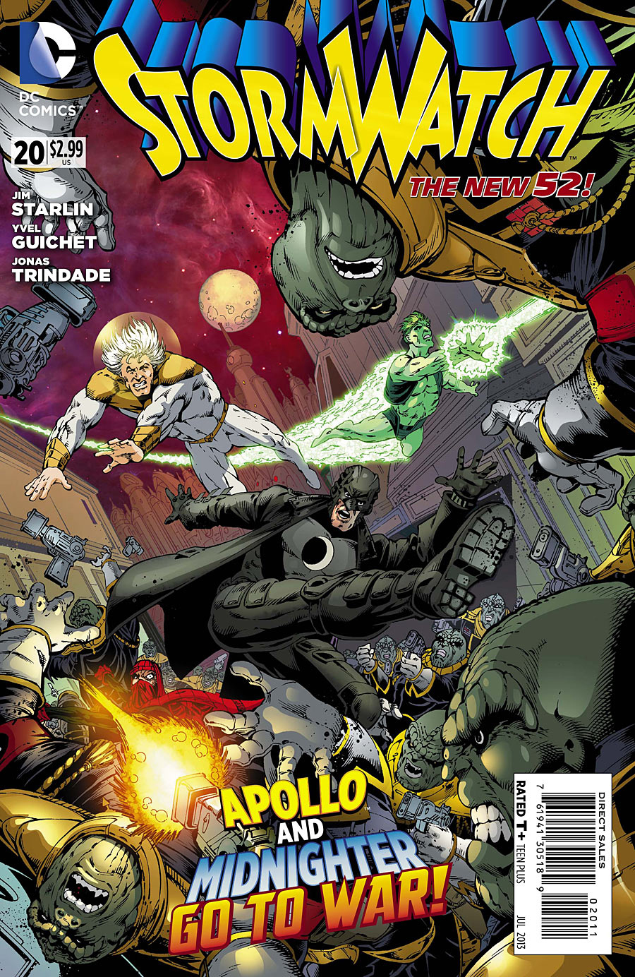 Stormwatch (2011) #20 cover