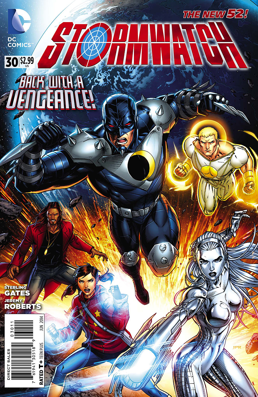 Stormwatch (2011) #30 cover
