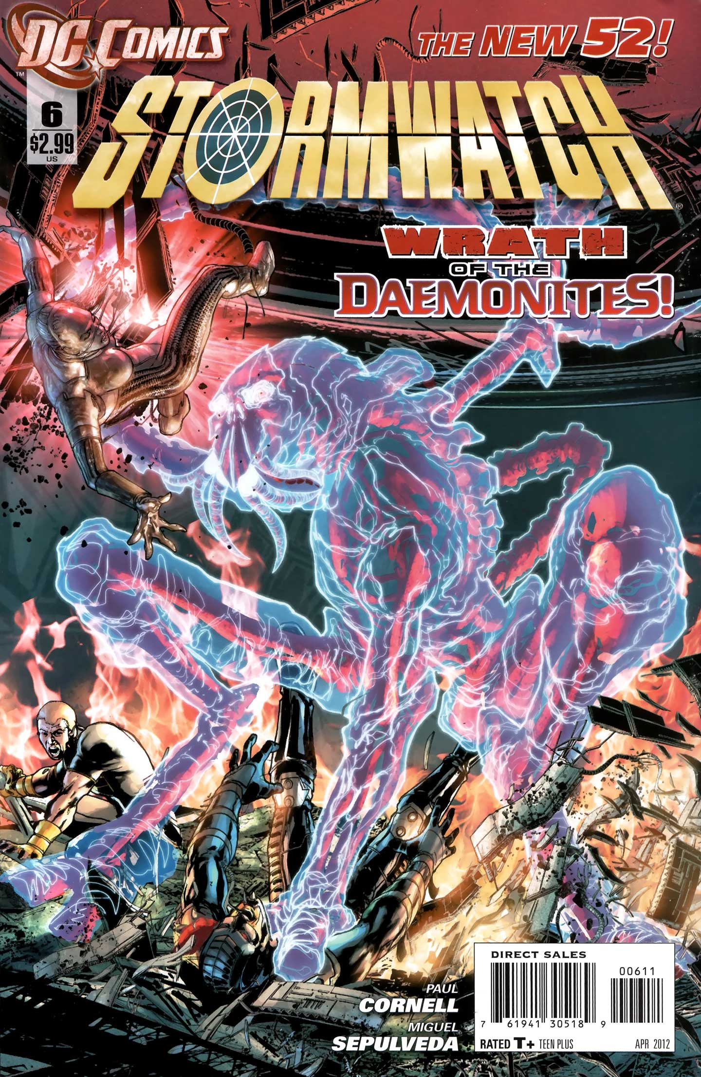 Stormwatch (2011) #6 cover