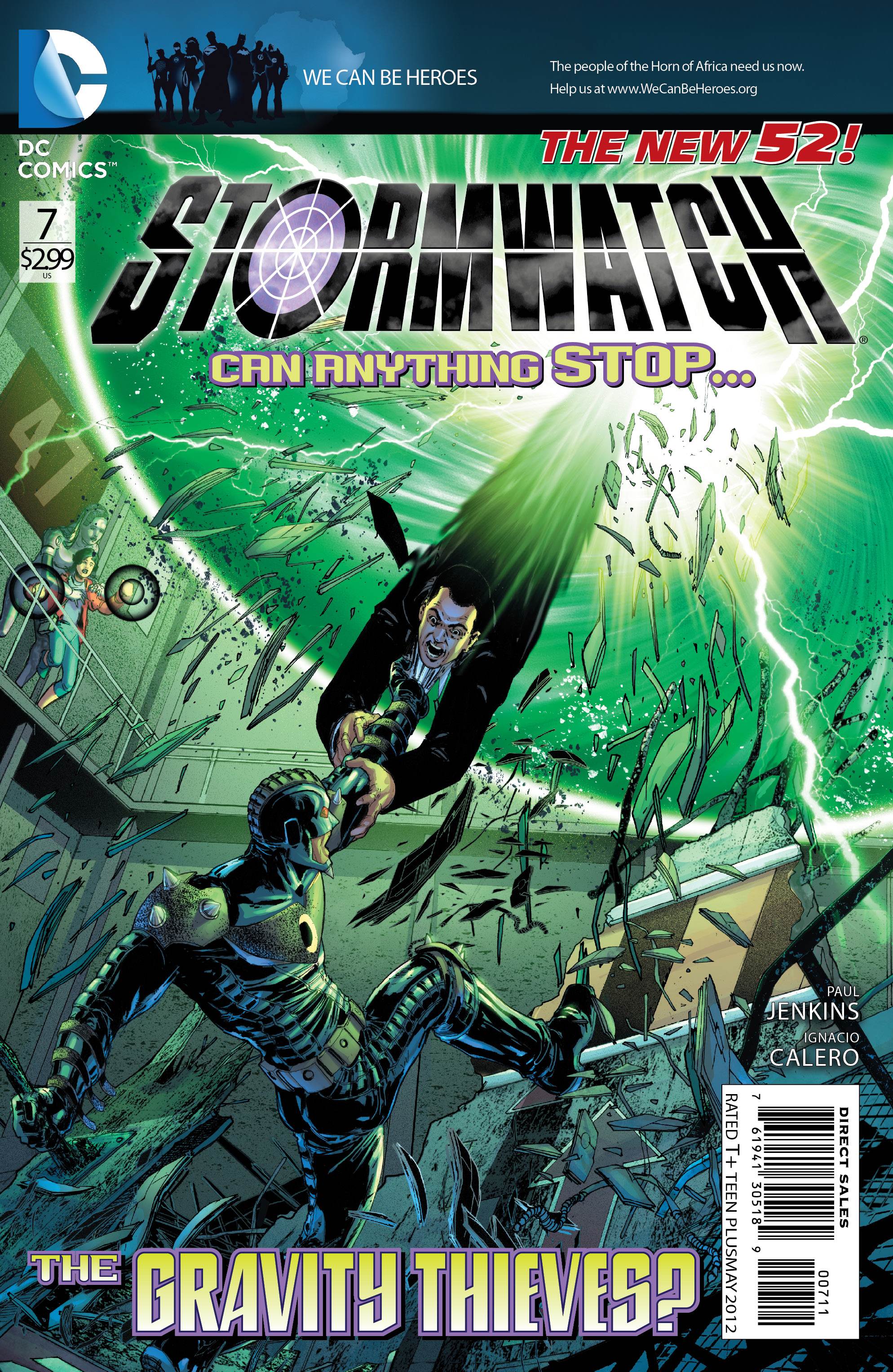 Stormwatch (2011) #7 cover