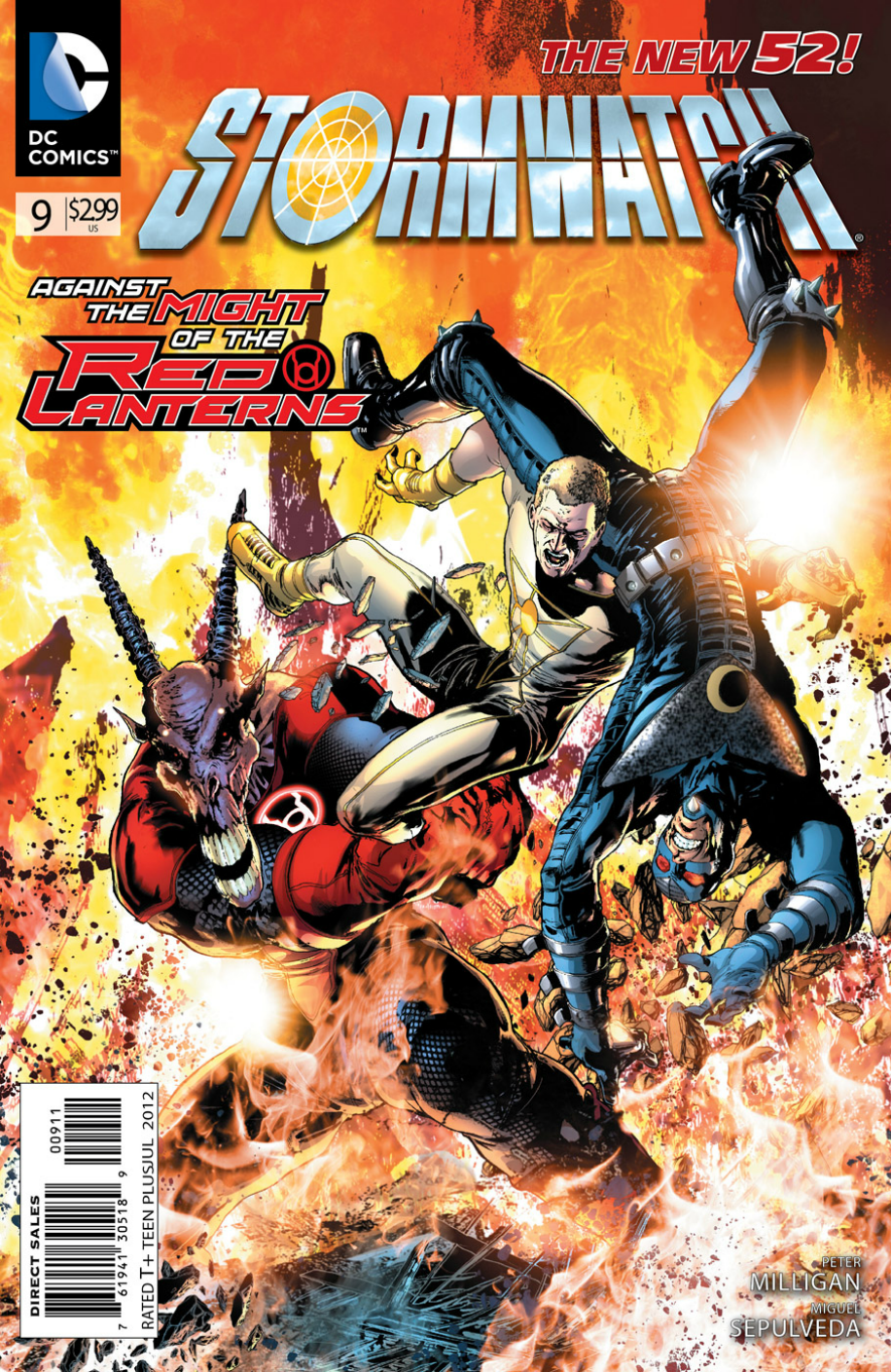 Stormwatch (2011) #9 cover