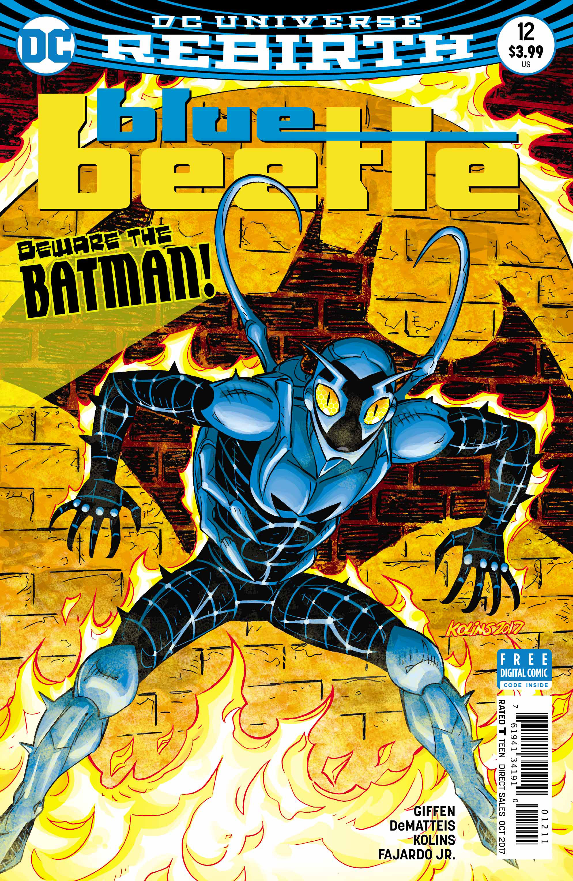 Blue Beetle (2016) #12