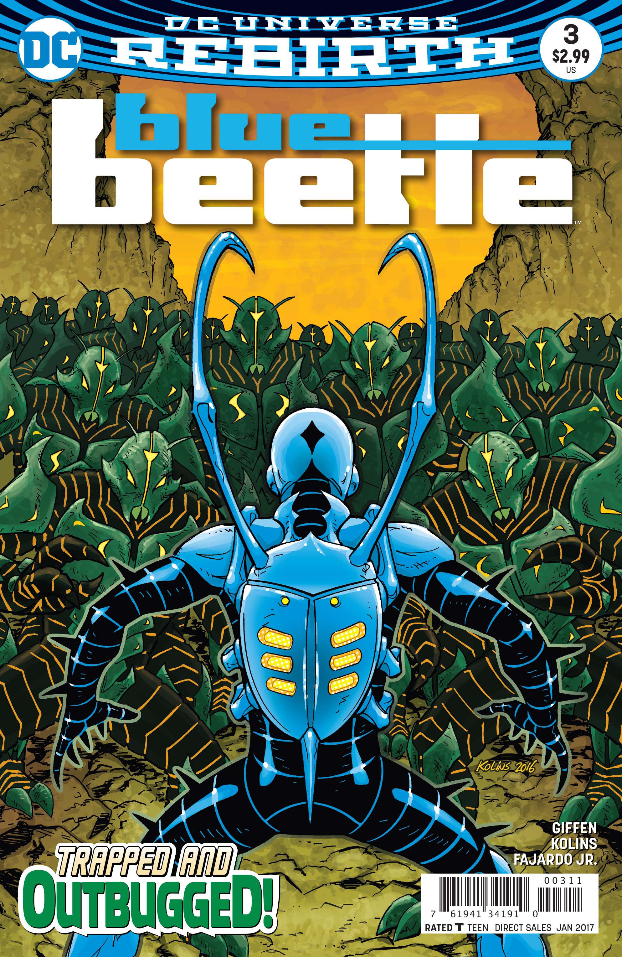 Blue Beetle (2016) #3