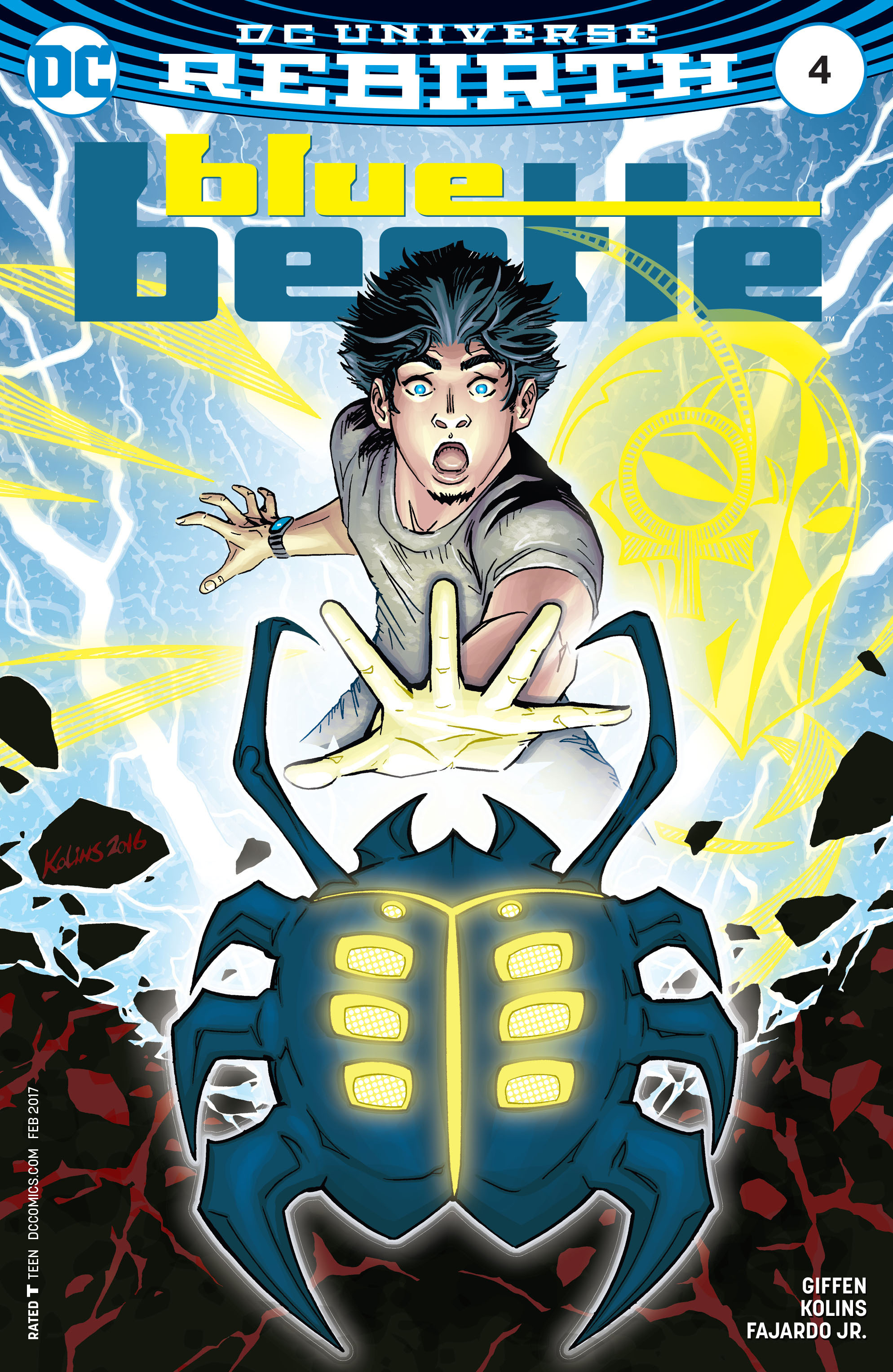 Blue Beetle (2016) #4