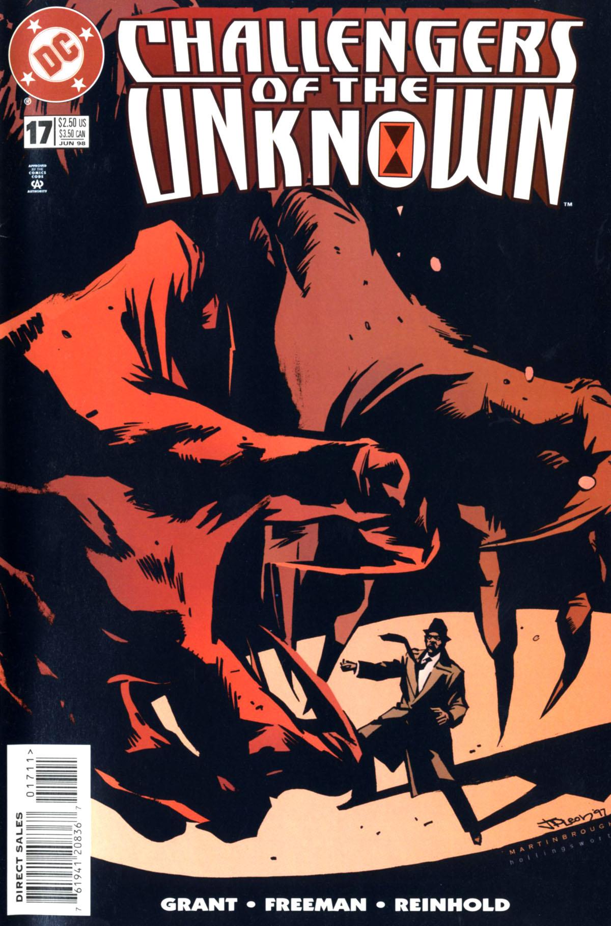 Challengers of the Unknown #17 cover