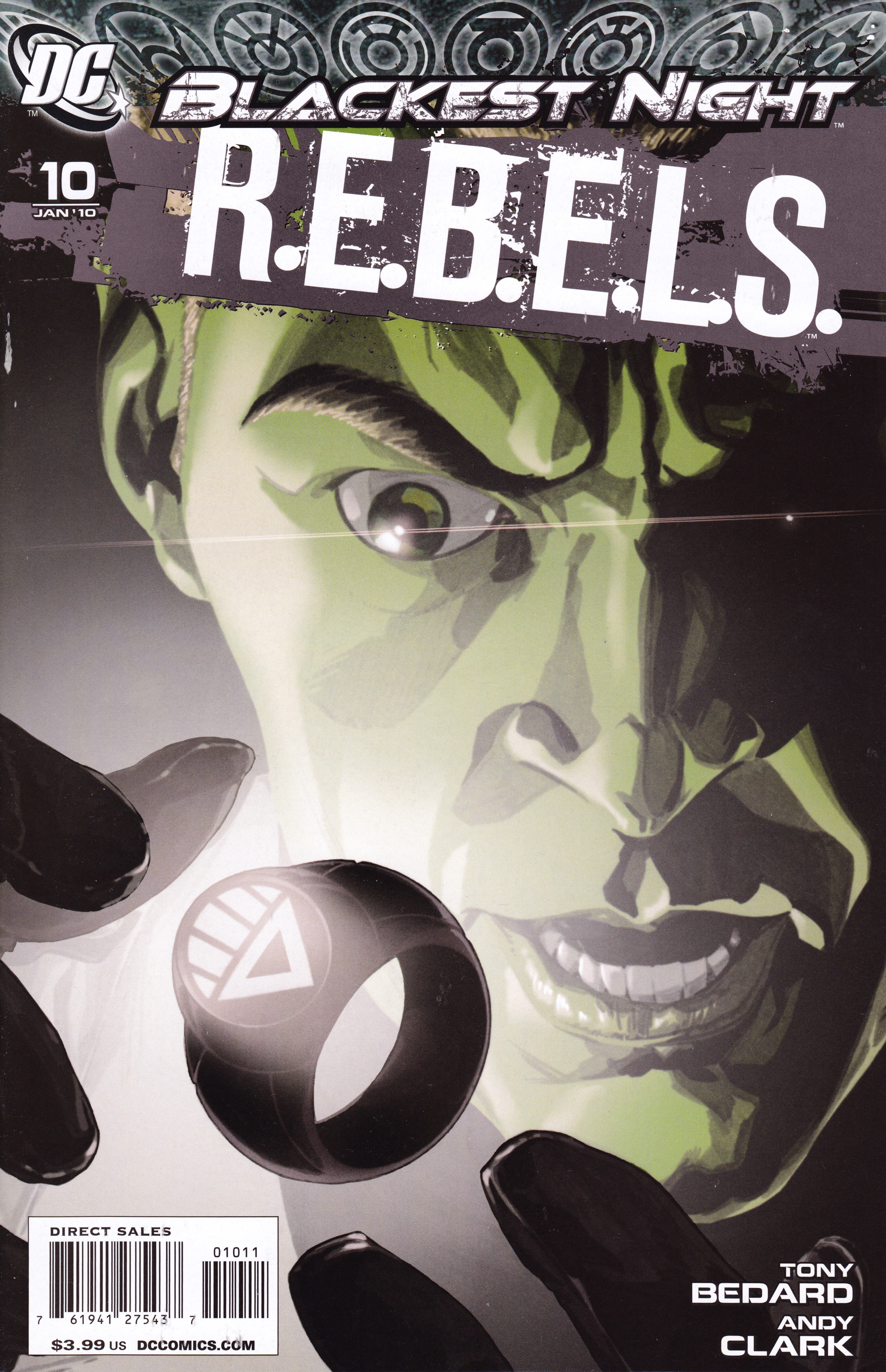 Cover of R.E.B.E.L.S. #10
