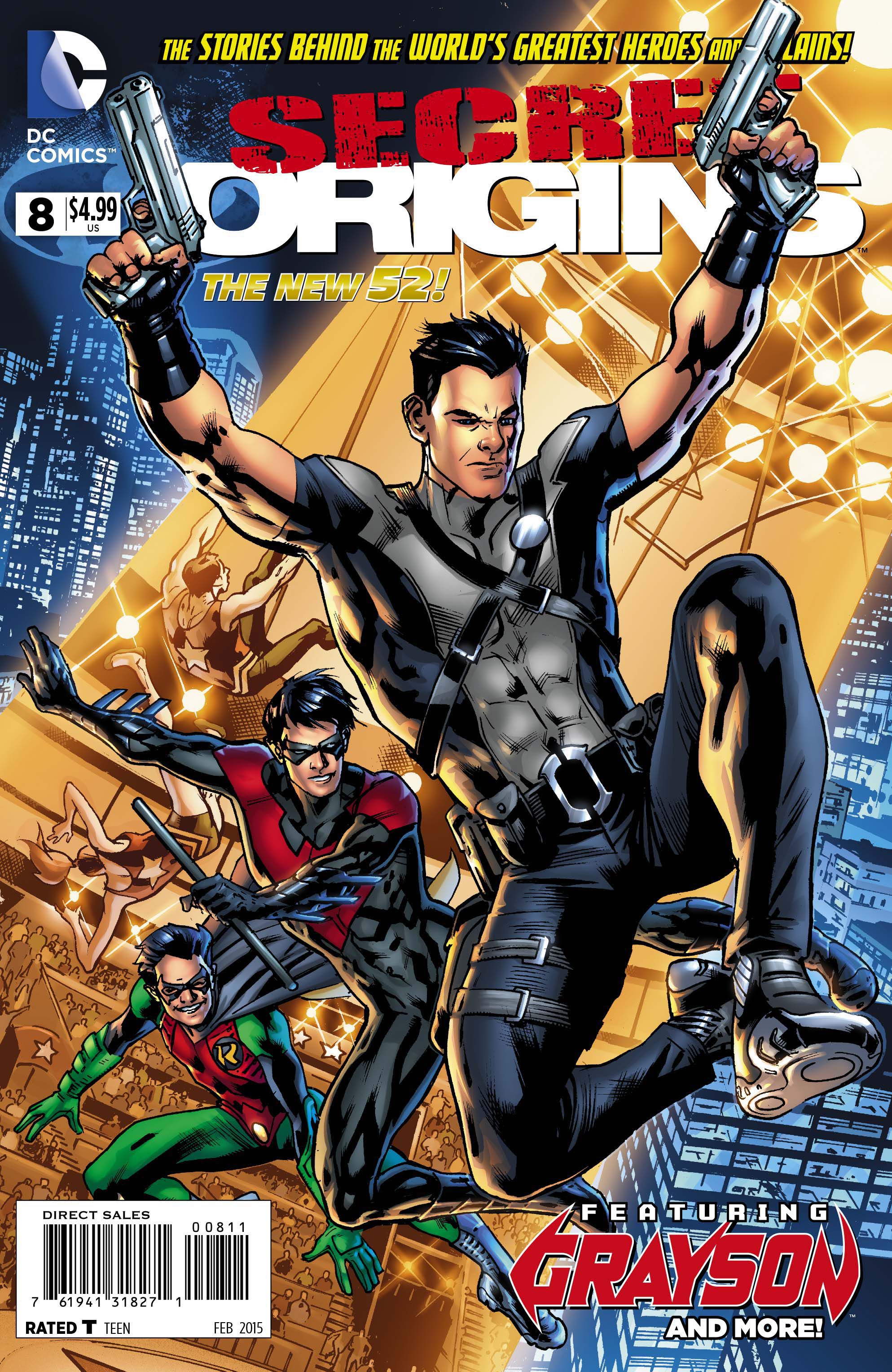 Secret Origins (2014) #8 cover