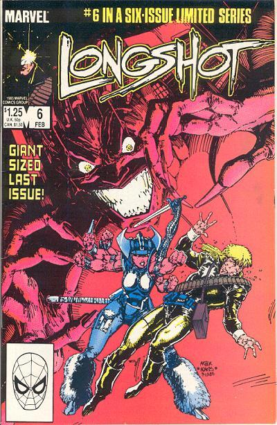 Cover of Longshot #6