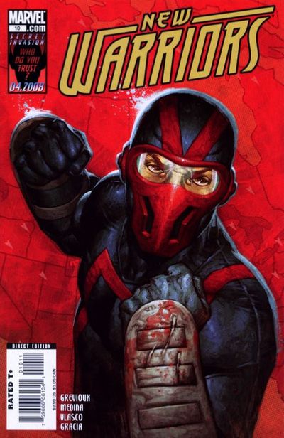 New Warriors (2007) #10 cover