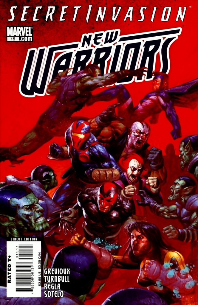 Cover of New Warriors #15
