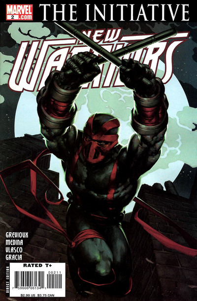 Cover of New Warriors #2