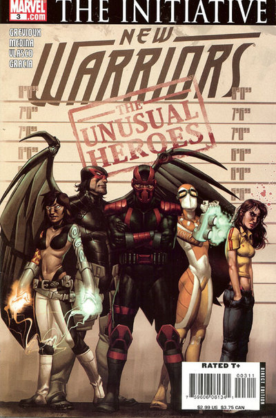 Cover of New Warriors #3