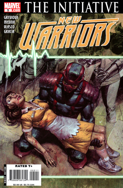 Cover of New Warriors #5