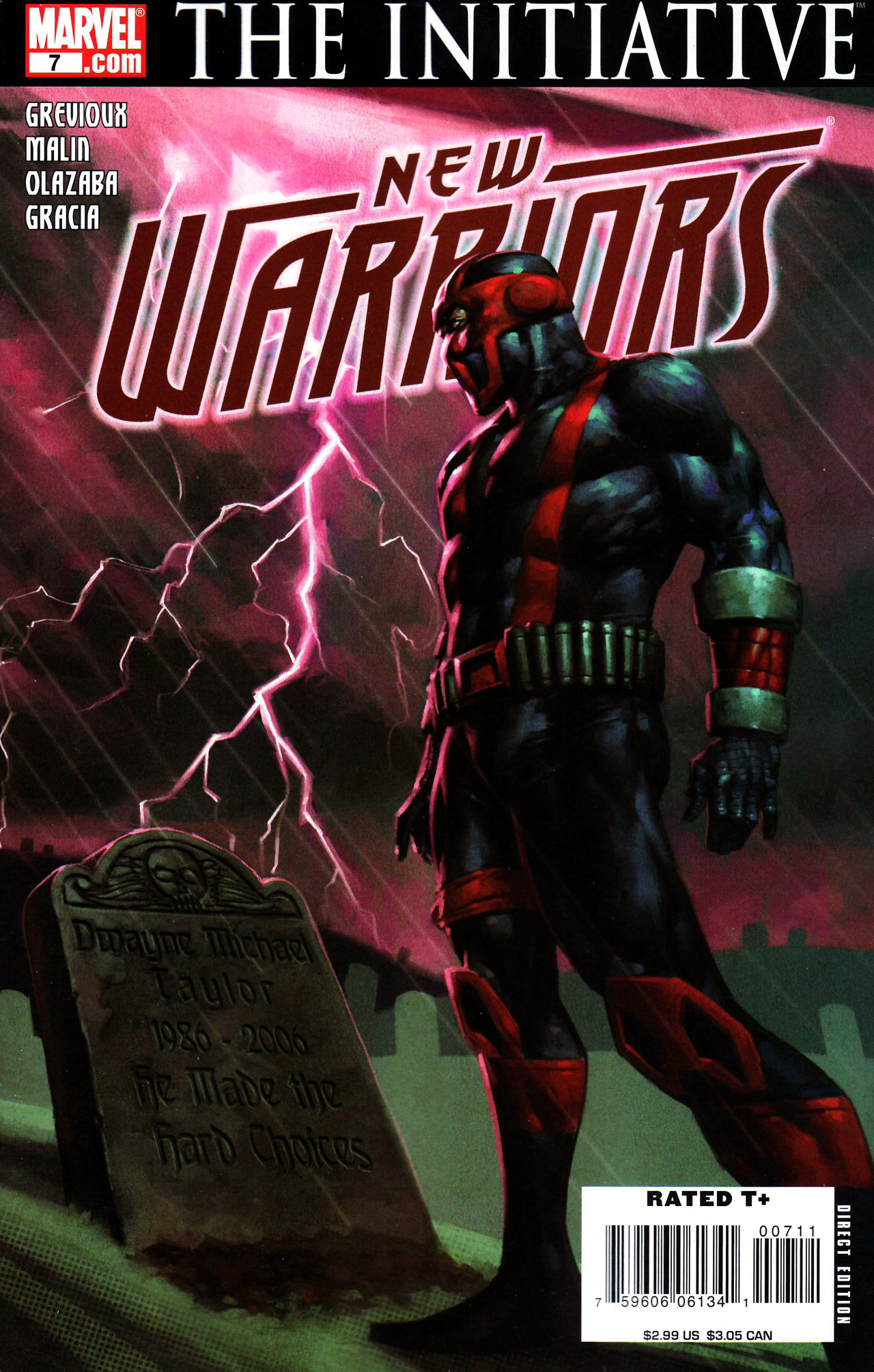Cover of New Warriors #7