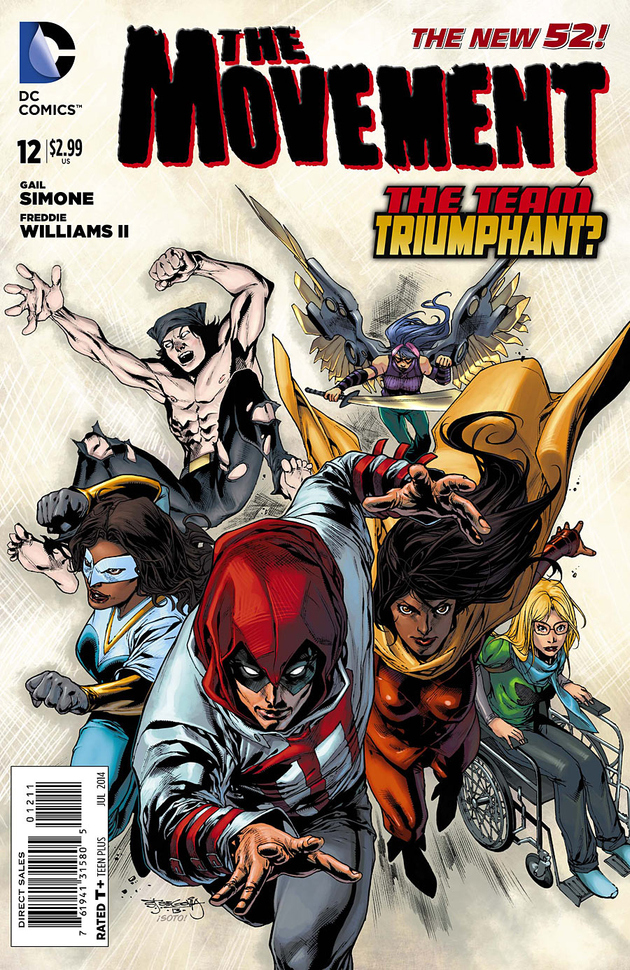 The Movement (2013) #12 cover