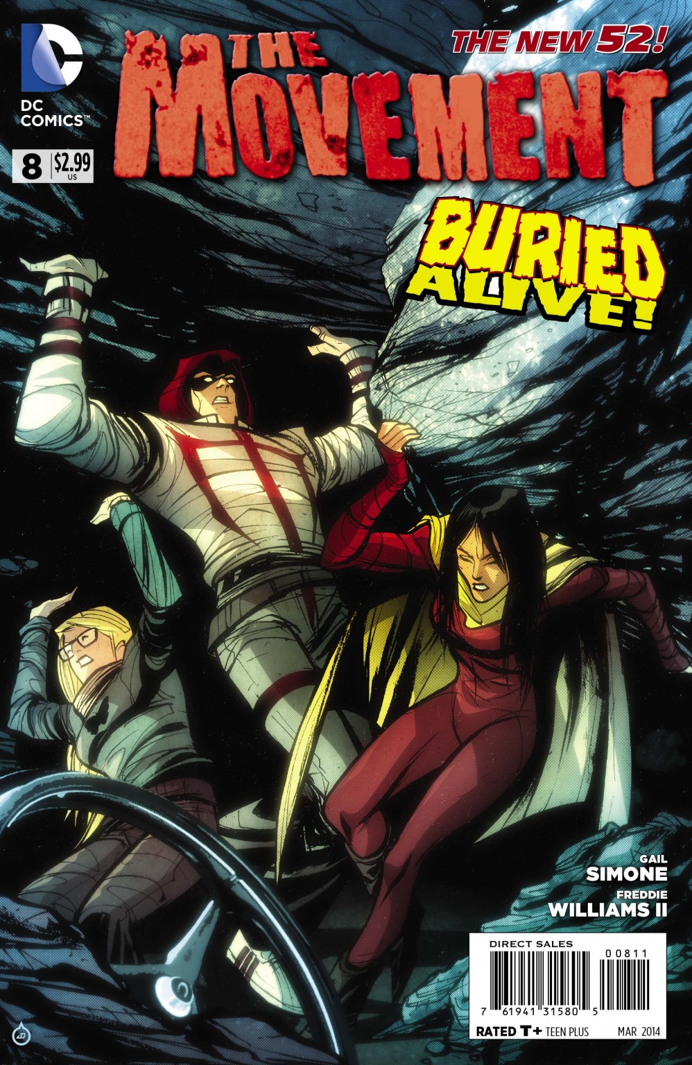 The Movement (2013) #8 cover